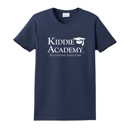 Essential Tee Women's w/ Stacked KA Logo - White Imprint (KA-LPC61-STK-W) image thumbnail