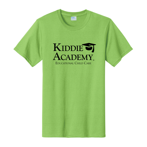 Essential Tee Adult w/ Stacked KA Logo - Black Imprint (KA-PC61-STK-B) image thumbnail