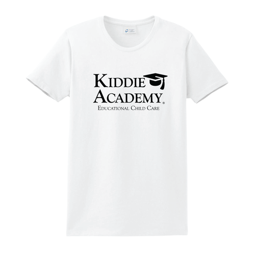 Essential Tee Women's w/ Stacked KA Logo - Black Imprint (KA-LPC61-STK-B) image thumbnail