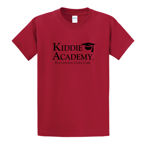 Essential Tee Adult w/ Stacked KA Logo - Black Imprint (KA-PC61-STK-B) image thumbnail
