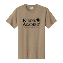 Image of Essential Tee Adult w/ Stacked KA Logo - Black Imprint (KA-PC61-STK-B)