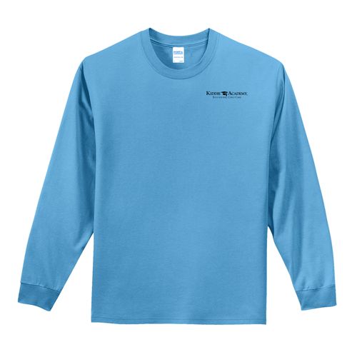 Essential Tee Adult Long Sleeve w/ Left Chest KA Logo - Black Imprint (KA-PC61LS-LC-B) image thumbnail