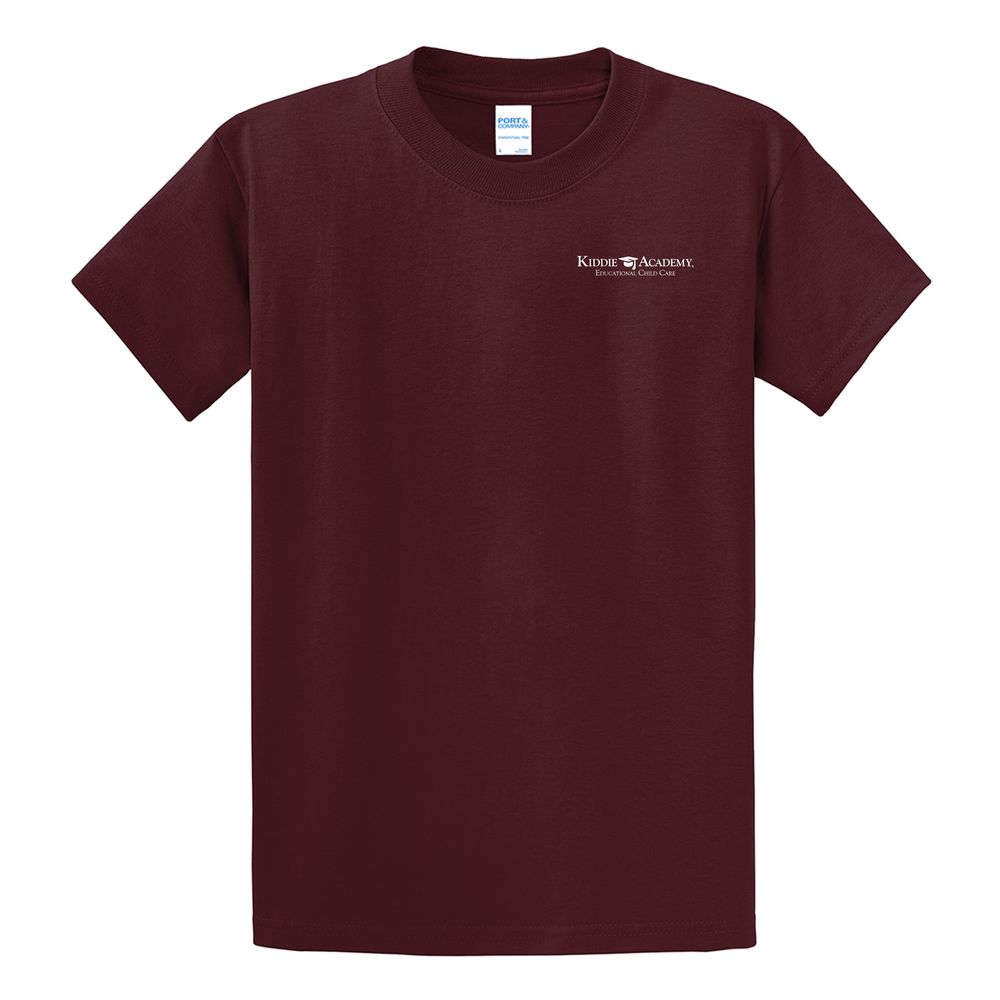 Essential Tee Adult w/ Left Chest KA Logo - White Imprint (KA-PC61-LC-W) primary image