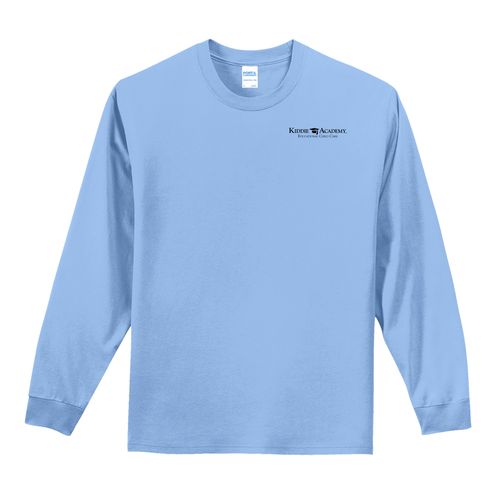 Essential Tee Adult Long Sleeve w/ Left Chest KA Logo - Black Imprint (KA-PC61LS-LC-B) image thumbnail