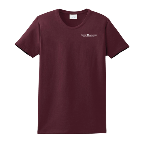Essential Tee Women's w/ Left Chest KA Logo - White Imprint (KA-LPC61-LC-W) image thumbnail