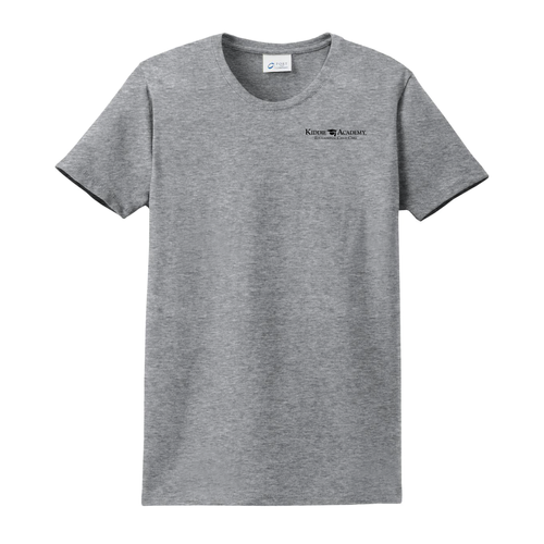 Essential Tee Women's w/ Left Chest KA Logo - Black Imprint (KA-LPC61-LC-B) image thumbnail