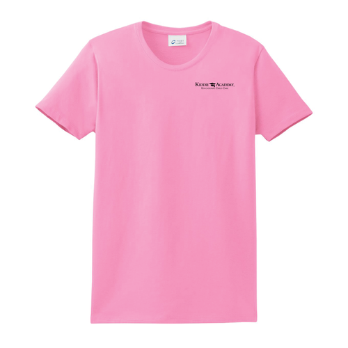 Essential Tee Women's w/ Left Chest KA Logo - Black Imprint (KA-LPC61-LC-B) image thumbnail