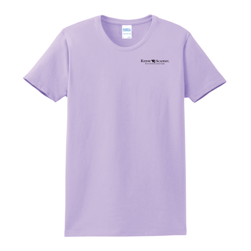Essential Tee Women's w/ Left Chest KA Logo - Black Imprint (KA-LPC61-LC-B) image thumbnail