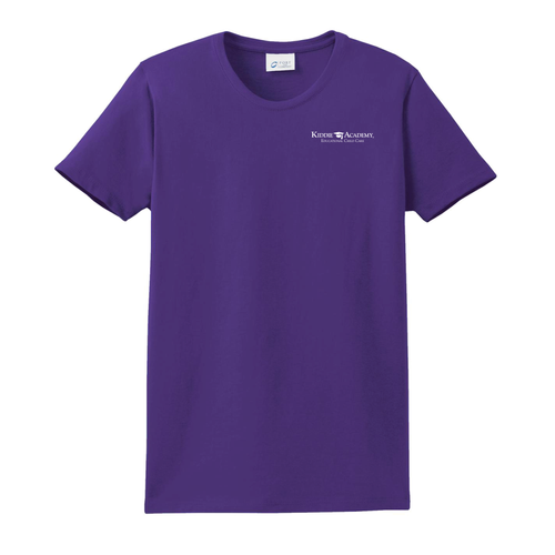 Essential Tee Women's w/ Left Chest KA Logo - White Imprint (KA-LPC61-LC-W) image thumbnail