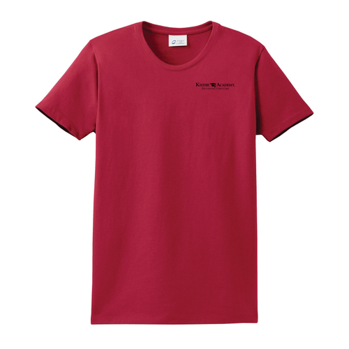 Essential Tee Women's w/ Left Chest KA Logo - Black Imprint (KA-LPC61-LC-B) image thumbnail