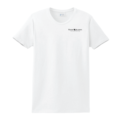 Essential Tee Women's w/ Left Chest KA Logo - Black Imprint (KA-LPC61-LC-B) image thumbnail