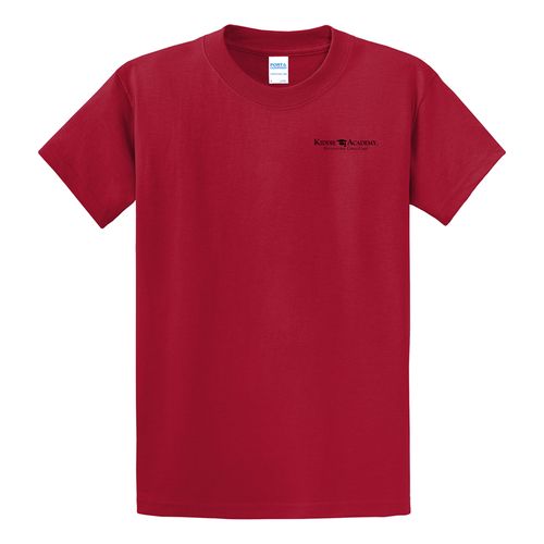 Essential Tee Adult w/ Left Chest KA Logo - Black Imprint (KA-PC61-LC-B) image thumbnail
