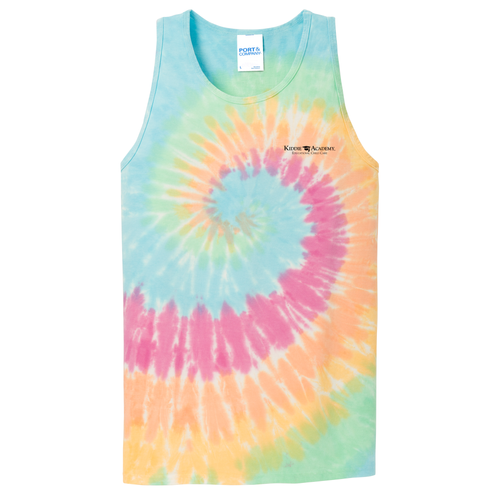Port & Company Tie-Dye Tank Top - Black Imprint (KA-PC147TT-B) image thumbnail