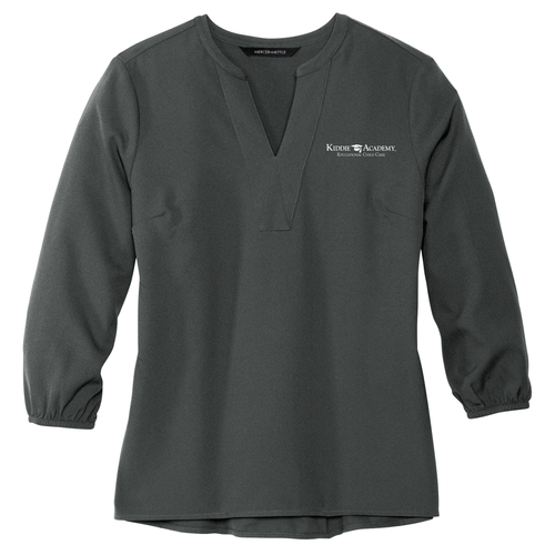 MERCER+METTLE Women's Stretch Crepe 3/4-Sleeve Blouse (KA-MM2011) image thumbnail