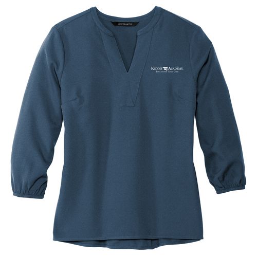 MERCER+METTLE Women's Stretch Crepe 3/4-Sleeve Blouse (KA-MM2011) image thumbnail