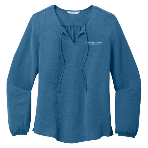 Port Authority Women's Textured Crepe Blouse (KA-LW714) image thumbnail