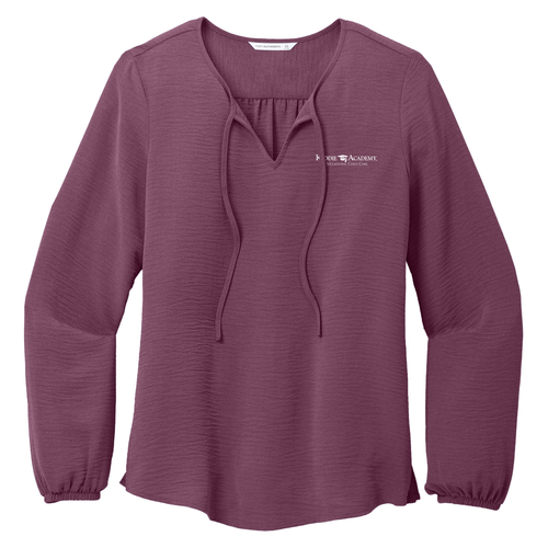 Port Authority Women's Textured Crepe Blouse (KA-LW714) image thumbnail