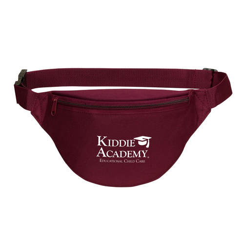 2-Zipper Fanny Pack w/ Stacked Logo (KA-FN-611-STK) image thumbnail