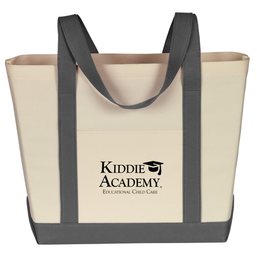 Two-Tone Boat Bag w/ Shoulder Handles (KA-SB-71) image thumbnail