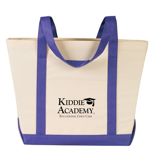 Two-Tone Boat Bag w/ Shoulder Handles (KA-SB-71) image thumbnail