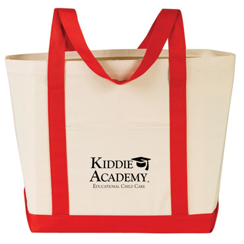 Two-Tone Boat Bag w/ Shoulder Handles (KA-SB-71) image thumbnail
