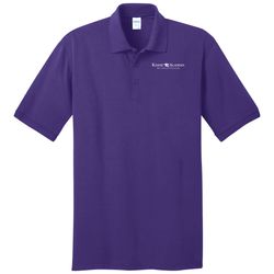 Image of Port & Co. Staff Polo Shirt - White Imprint (Screen Print) (KA-KP55-SPW)