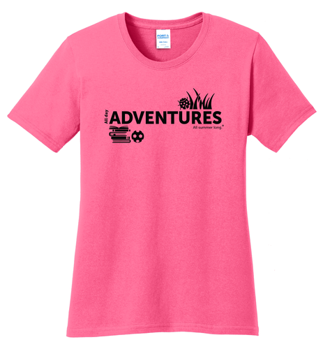 CampVentures Women's T-Shirt - Black Imprint (KA-LPC54-CV-B) image thumbnail