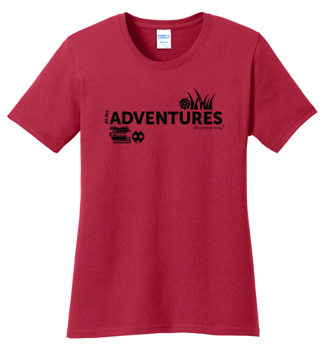 CampVentures Women's T-Shirt - Black Imprint (KA-LPC54-CV-B) image thumbnail