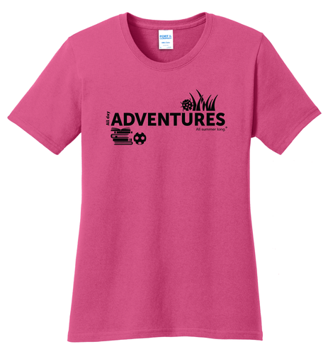 CampVentures Women's T-Shirt - Black Imprint (KA-LPC54-CV-B) image thumbnail