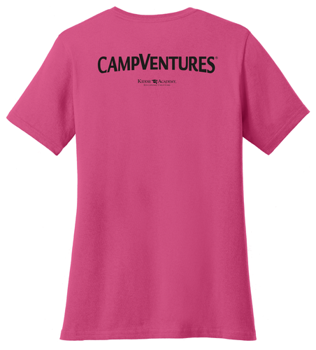 CampVentures Women's T-Shirt - Black Imprint (KA-LPC54-CV-B) image thumbnail