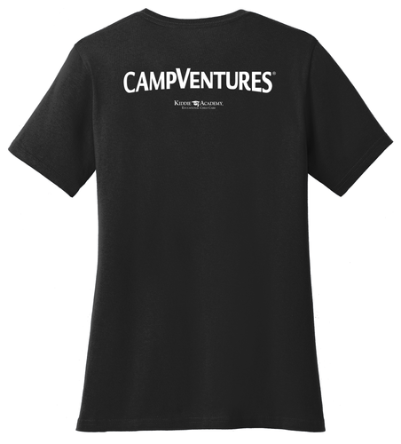CampVentures Women's T-Shirt - White Imprint (KA-LPC54-CV-W) image thumbnail