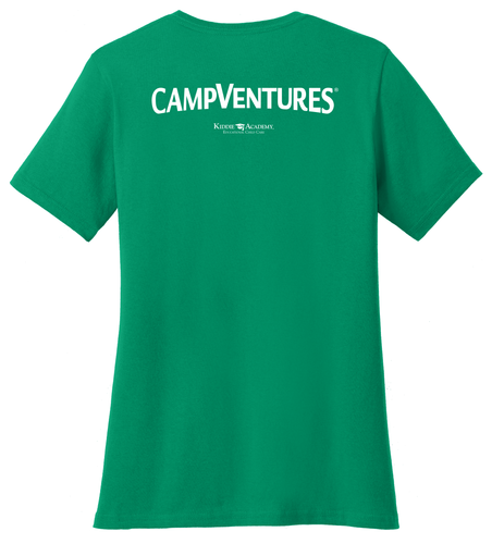 CampVentures Women's T-Shirt - White Imprint (KA-LPC54-CV-W) image thumbnail