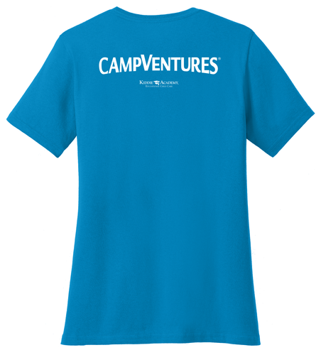 CampVentures Women's T-Shirt - White Imprint (KA-LPC54-CV-W) image thumbnail