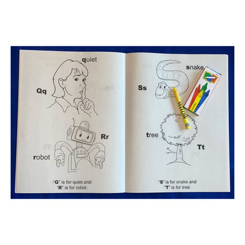 Fun with the Alphabet Coloring Book Fun Pack Set (KA-0255-FP) image thumbnail