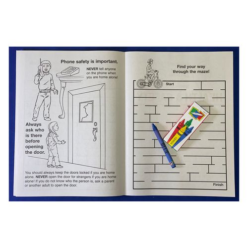 Health and Safety Coloring Book Fun Pack Set (KA-0450-FP) image thumbnail