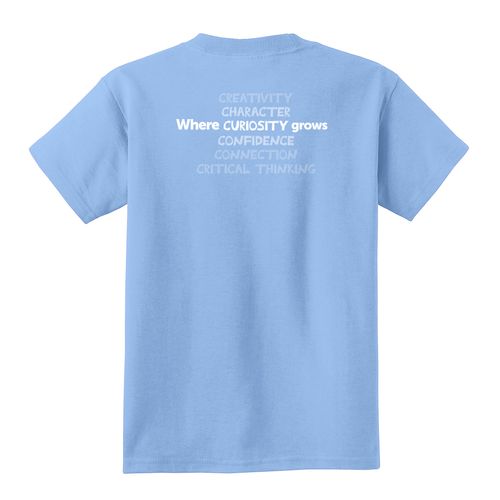 Where CURIOSITY Grows HALFTONE Youth T-Shirt - White Imprint (KA-PC54Y-CURIB-W) image thumbnail