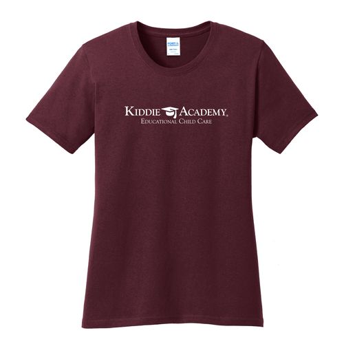 Where CHARACTER Grows HALFTONE Women's T-Shirt - White Imprint (KA-LPC54-CHARB-W) image thumbnail
