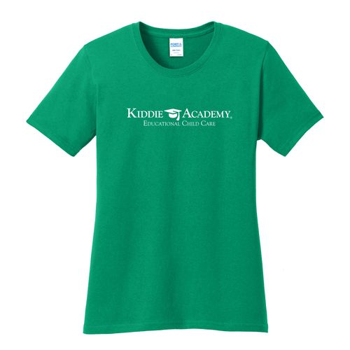 Where CHARACTER Grows HALFTONE Women's T-Shirt - White Imprint (KA-LPC54-CHARB-W) image thumbnail