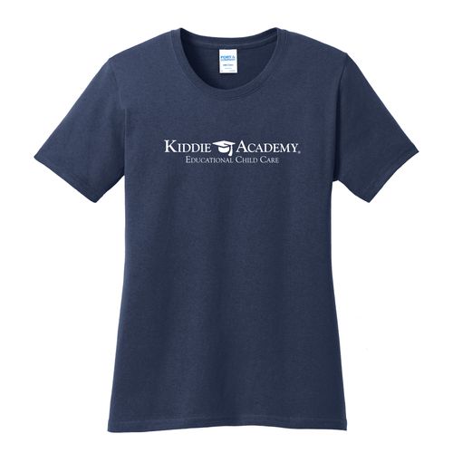 Where CHARACTER Grows HALFTONE Women's T-Shirt - White Imprint (KA-LPC54-CHARB-W) image thumbnail