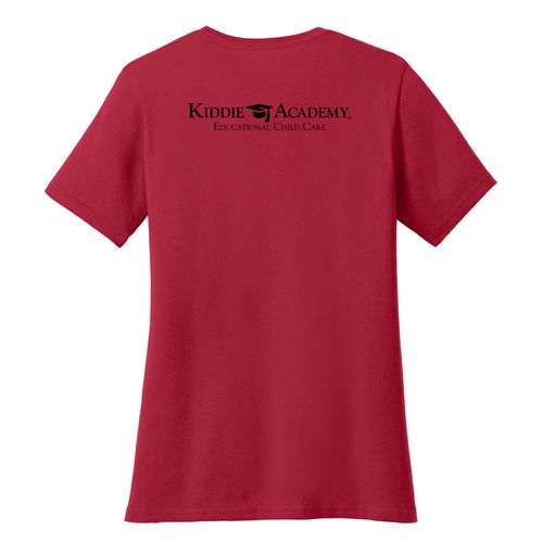 Where CHARACTER Grows EMOJI Women's T-Shirt - Black Imprint (KA-LPC54-CHARF-B) image thumbnail