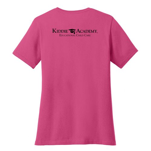 Where CHARACTER Grows EMOJI Women's T-Shirt - Black Imprint (KA-LPC54-CHARF-B) image thumbnail