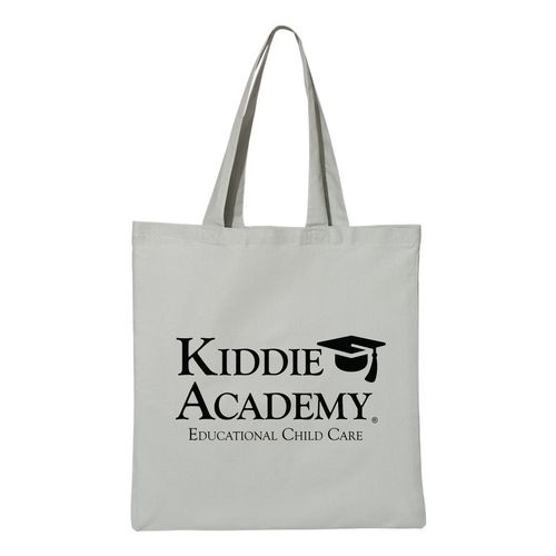 Q-Tees Economical Tote - Black Imprint (KA-QTBB) image thumbnail