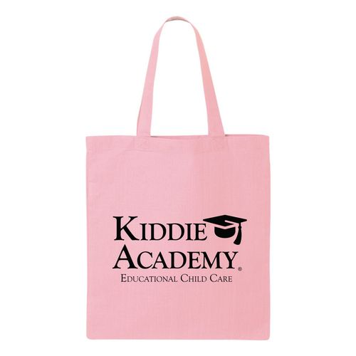 Q-Tees Economical Tote - Black Imprint (KA-QTBB) image thumbnail