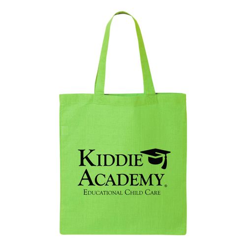 Q-Tees Economical Tote - Black Imprint (KA-QTBB) image thumbnail