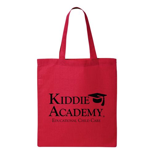 Q-Tees Economical Tote - Black Imprint (KA-QTBB) image thumbnail