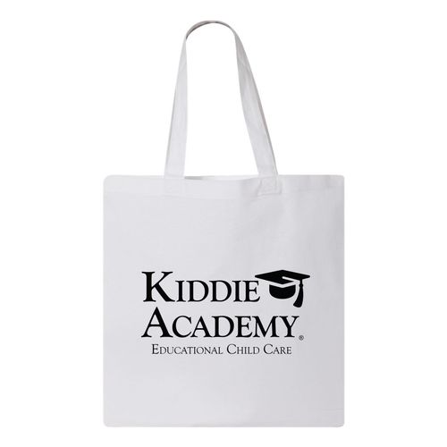 Q-Tees Economical Tote - Black Imprint (KA-QTBB) image thumbnail