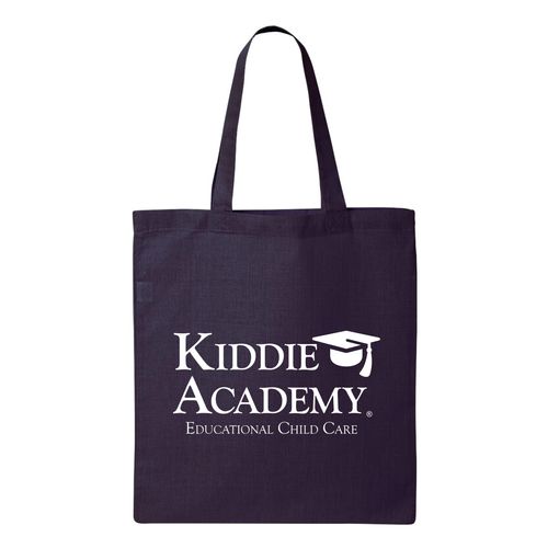 Q-Tees Economical Tote - White Imprint (KA-QTBW) image thumbnail