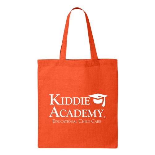 Q-Tees Economical Tote - White Imprint (KA-QTBW) image thumbnail