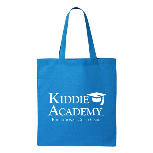 Q-Tees Economical Tote - White Imprint (KA-QTBW) image thumbnail