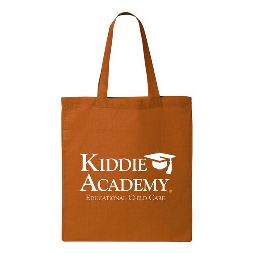 Q-Tees Economical Tote - White Imprint (KA-QTBW) image thumbnail